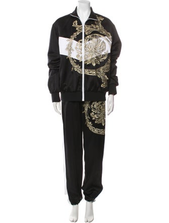 Versace Printed Pantsuit