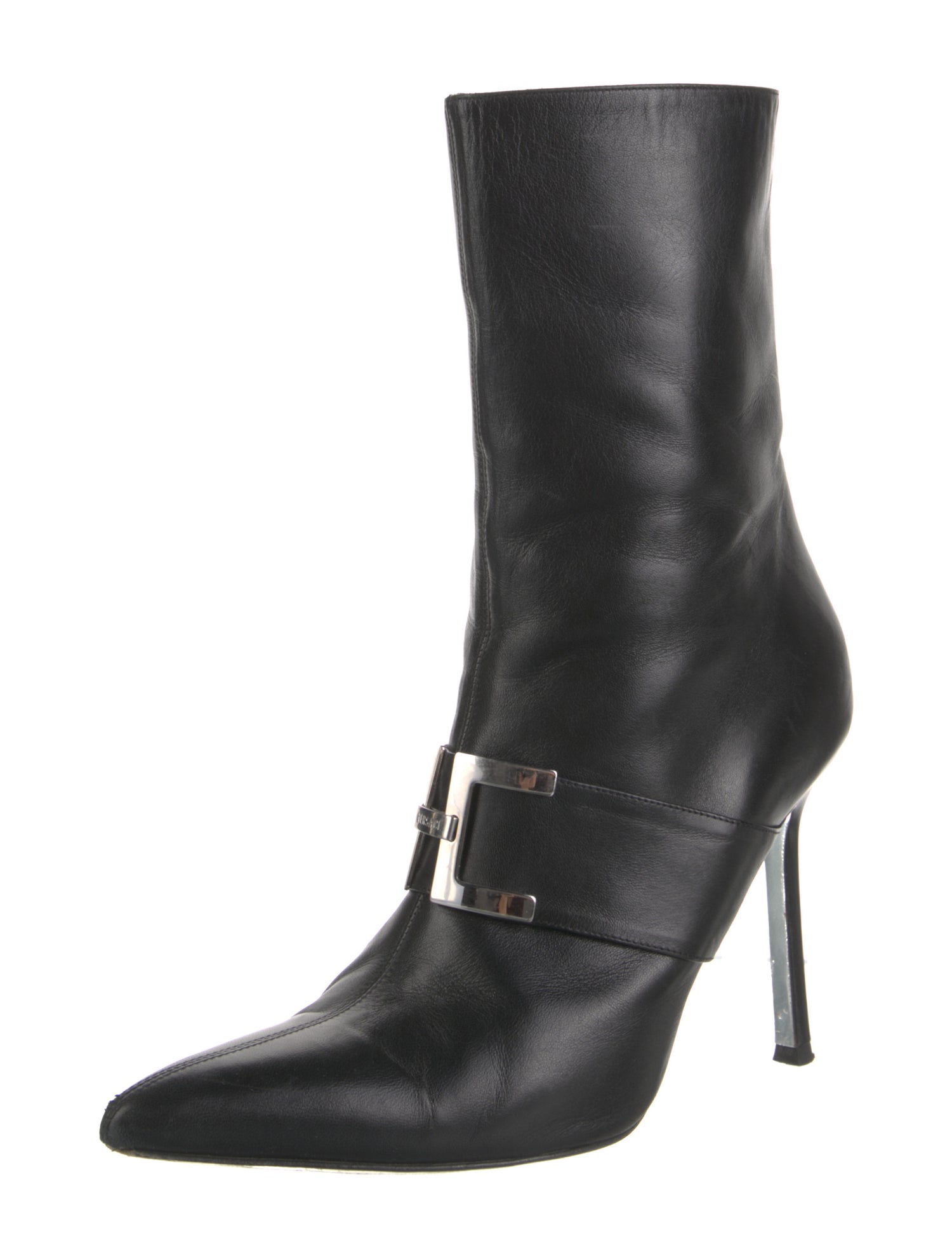 Versace Leather Boots