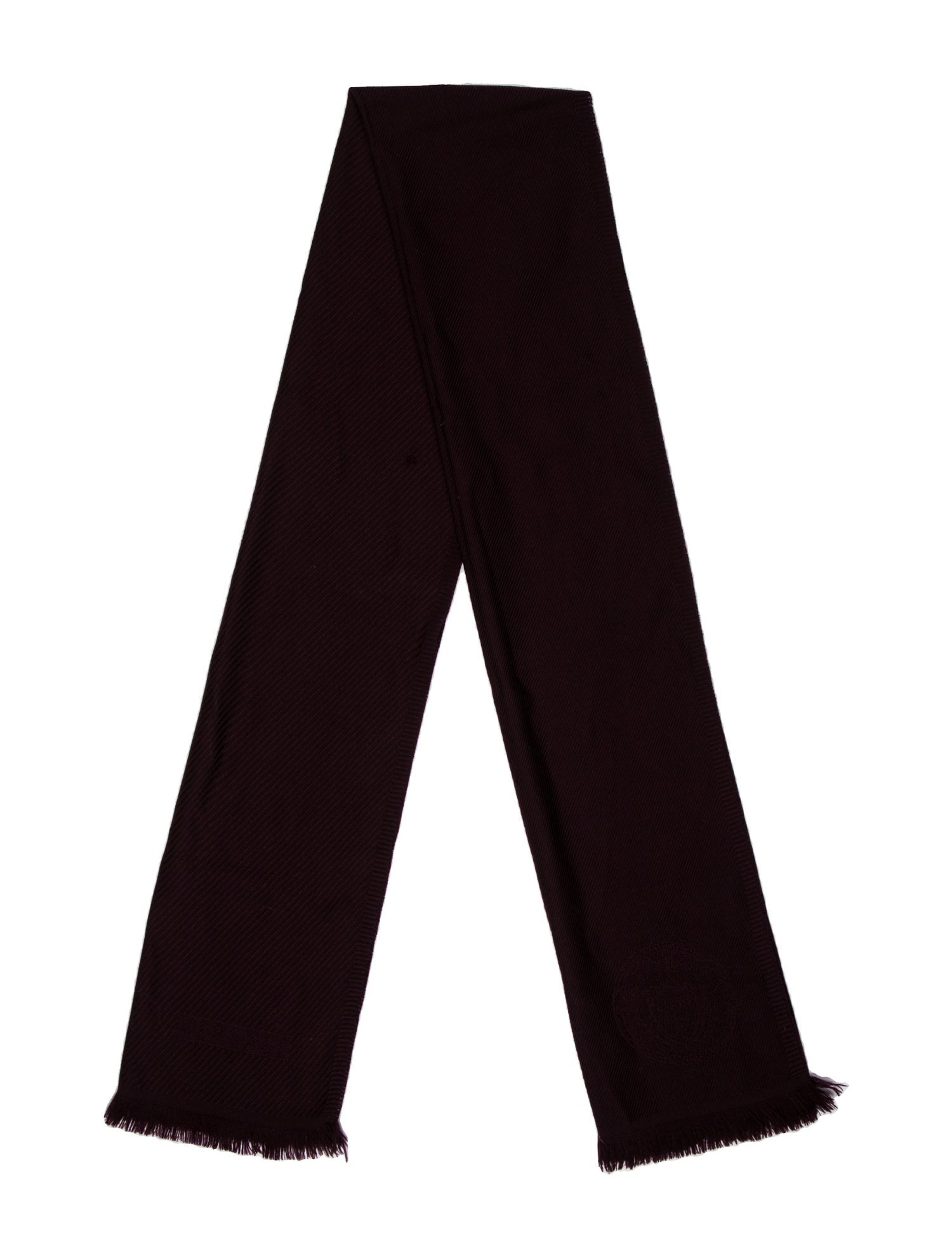 Versace Wool Printed Scarf