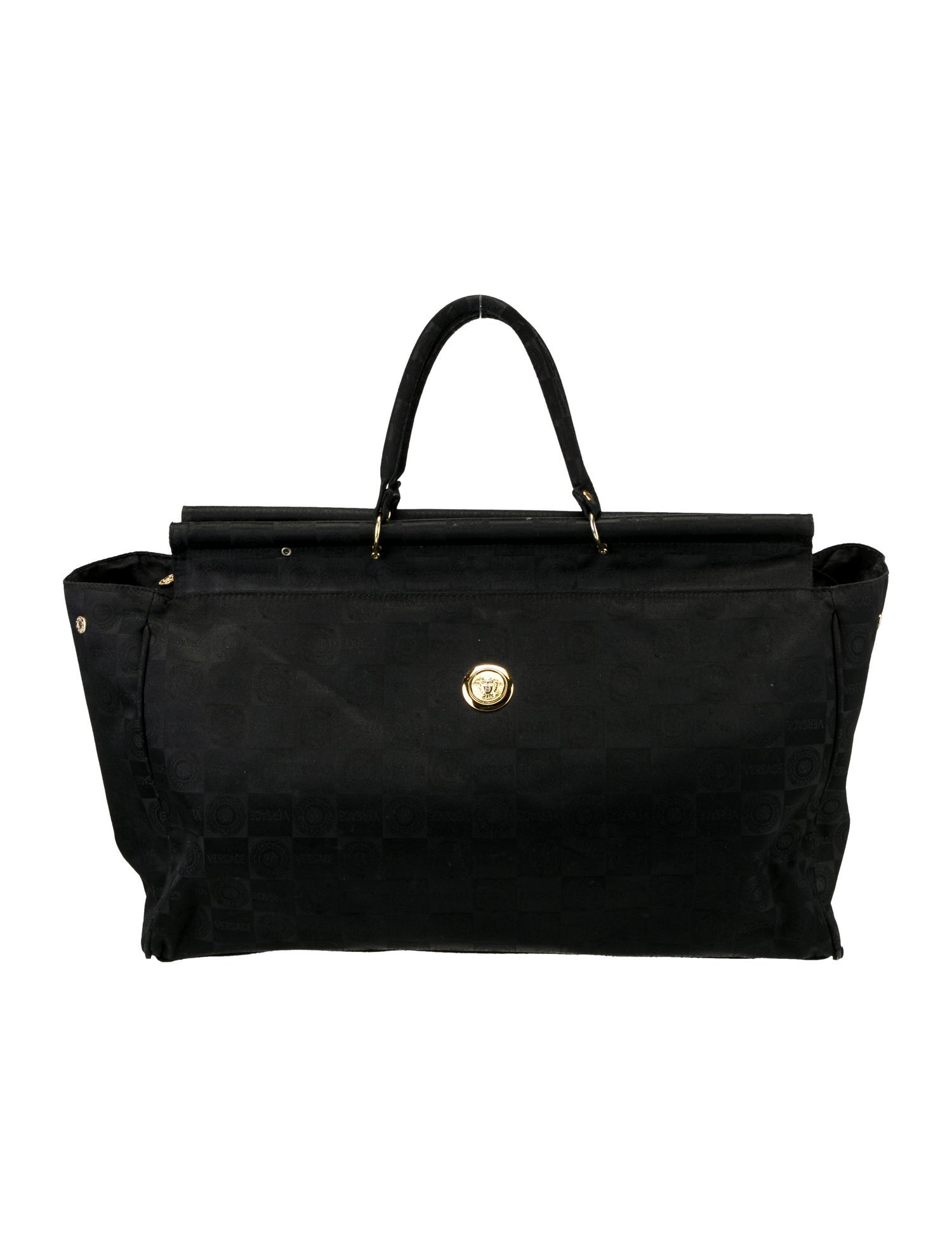 Versace Canvas Weekender Bag