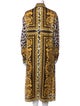 Versace Silk Midi Length Dress