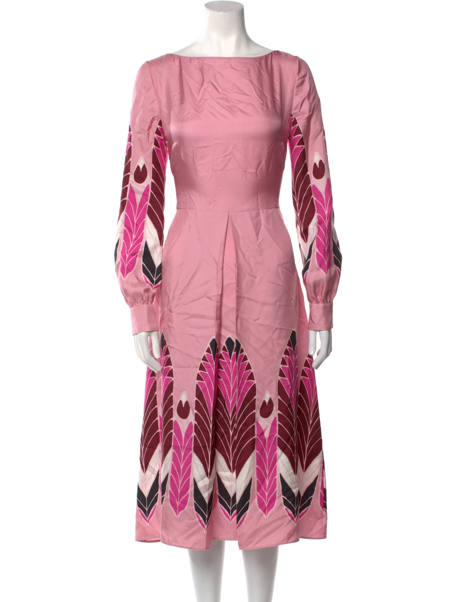 Versace Silk Long Dress