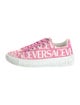 Versace Canvas Printed Sneakers