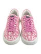 Versace Canvas Printed Sneakers