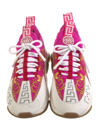 Versace Neoprene Printed Chunky Sneakers