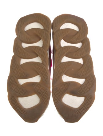 Versace Neoprene Printed Chunky Sneakers