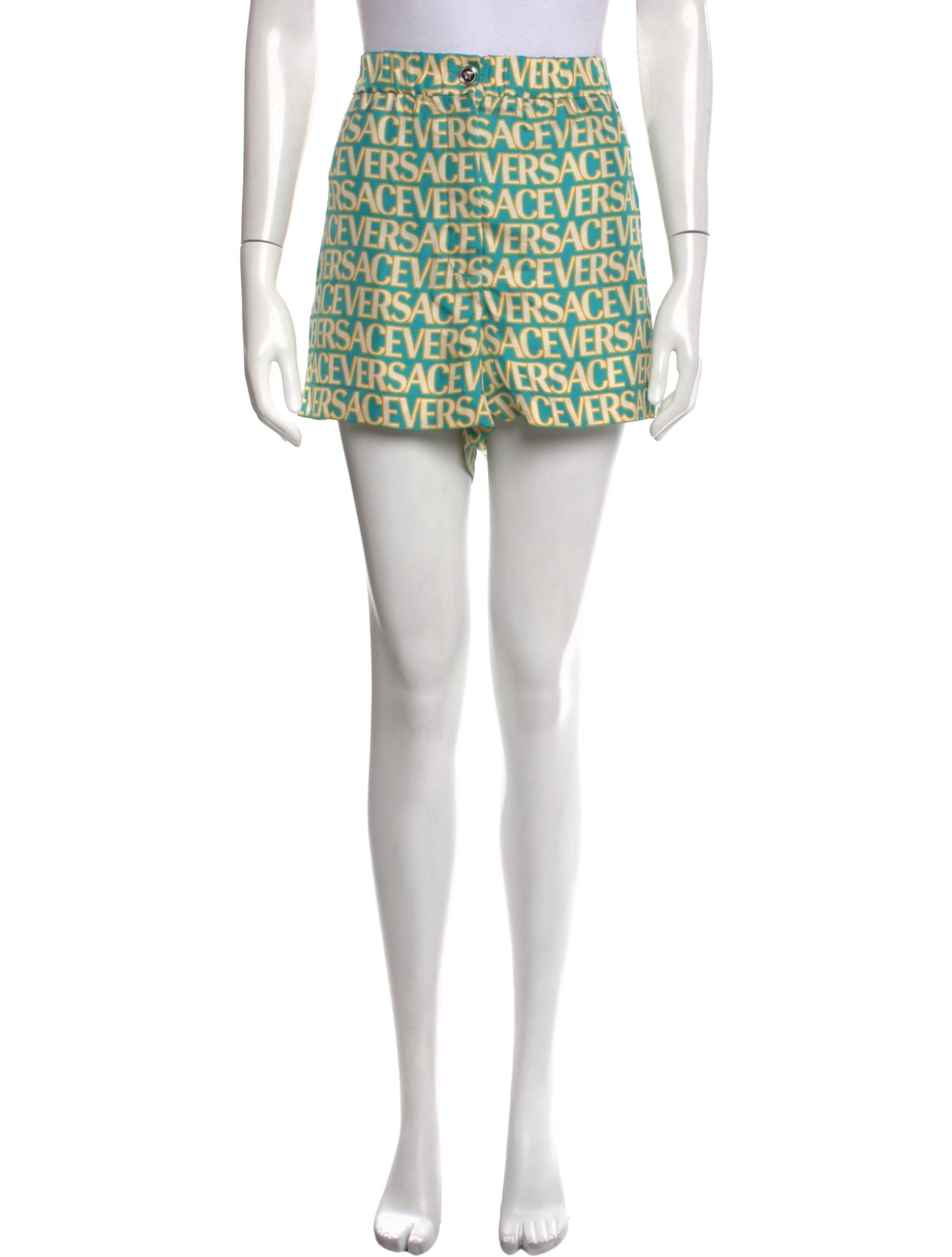 Versace Silk Mini Shorts w/ Tags