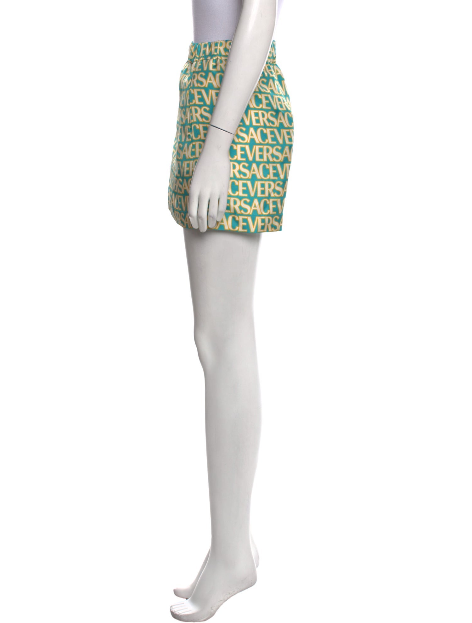 Versace Silk Mini Shorts w/ Tags