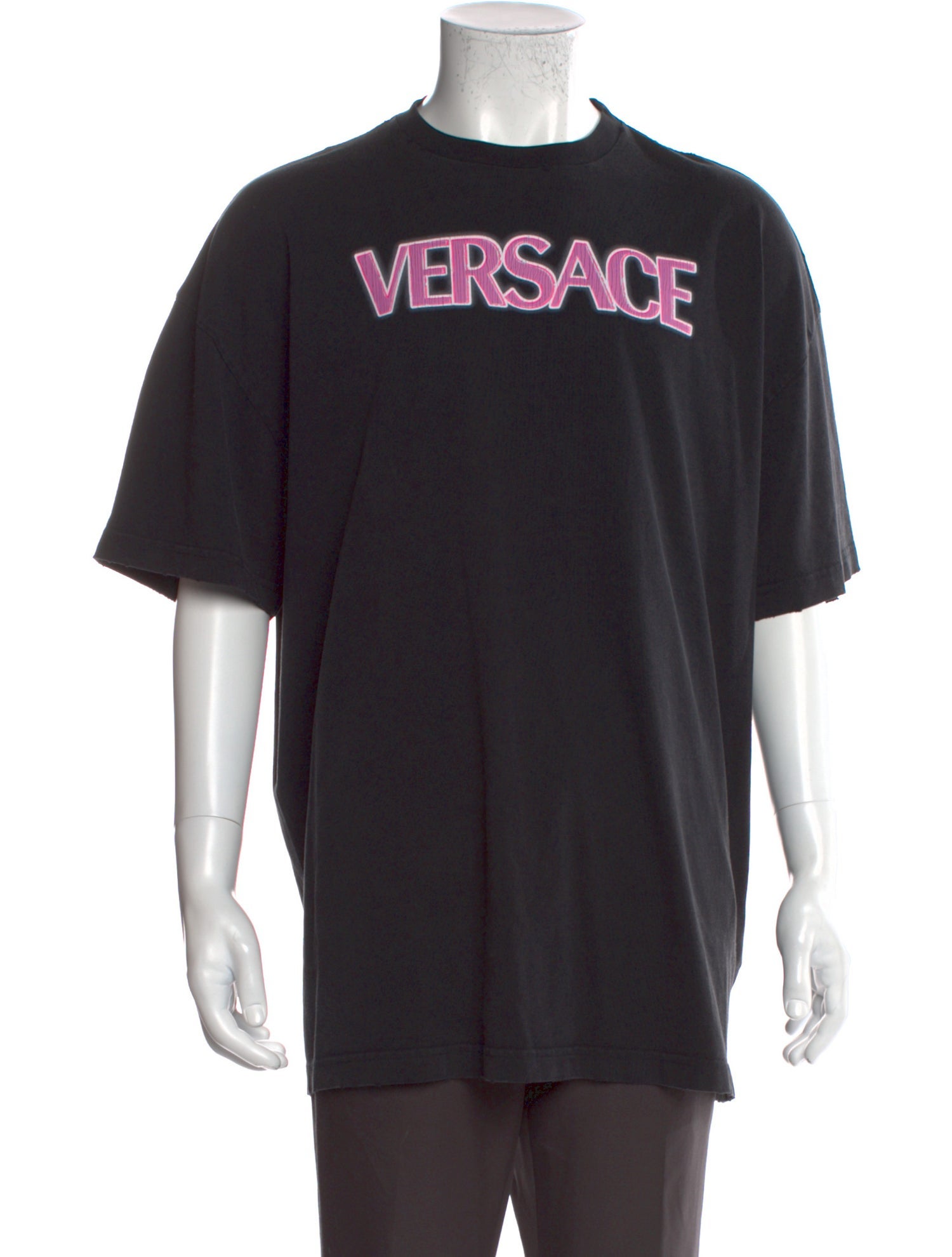 Versace Graphic Print Crew Neck T-Shirt w/ Tags