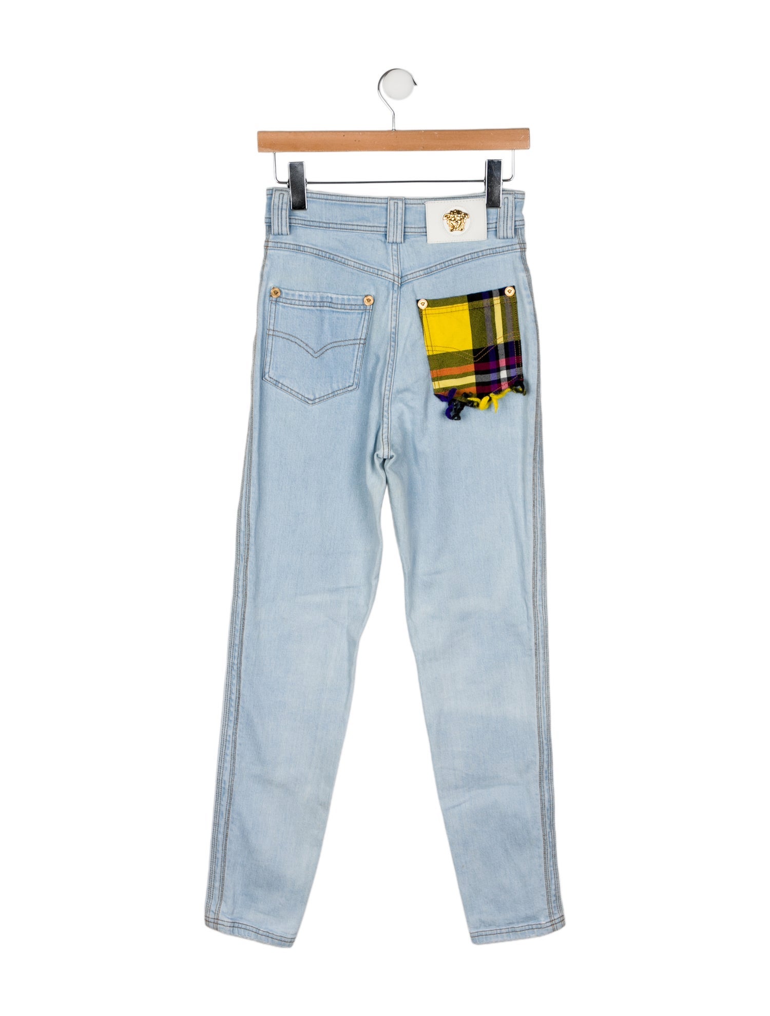 Versace High-Rise Skinny Leg Jeans