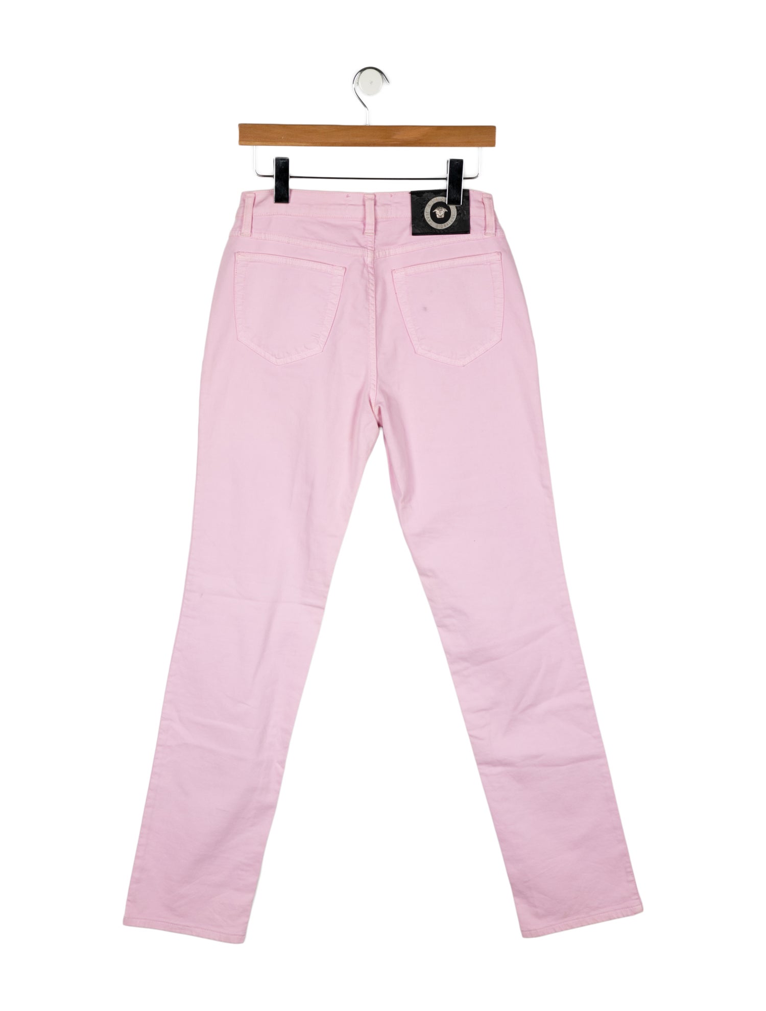Versace Jeans Mid-Rise Straight Leg Jeans