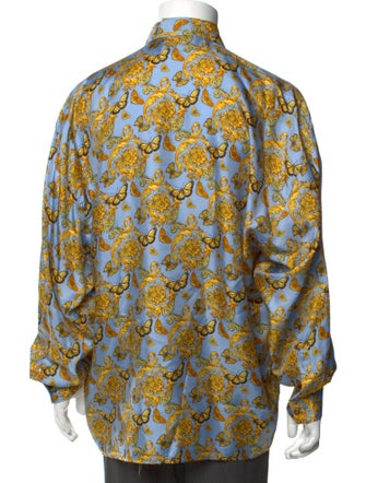 Versace Silk Printed Shirt