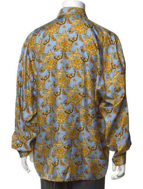 Versace Silk Printed Shirt