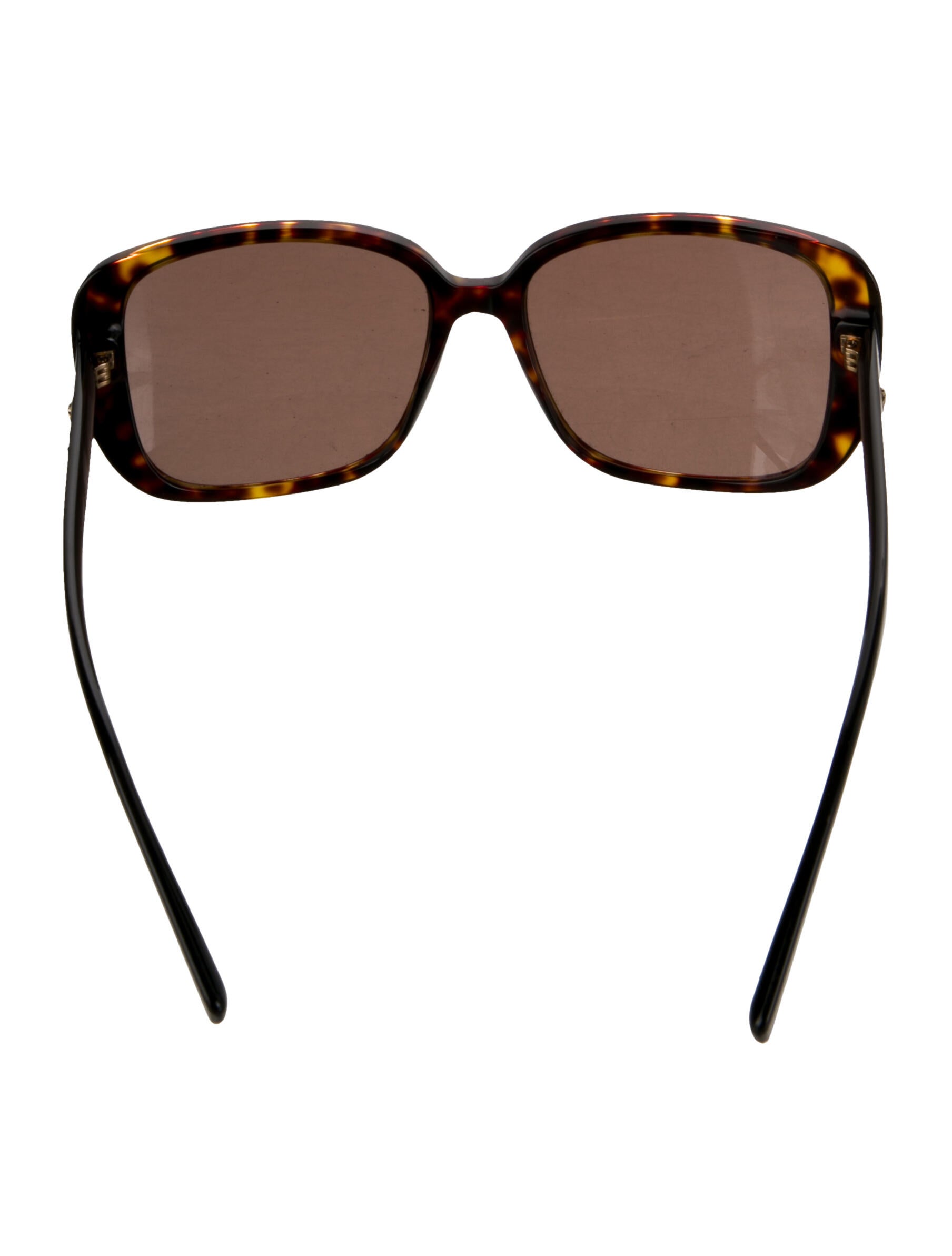 Versace Square Tinted Sunglasses