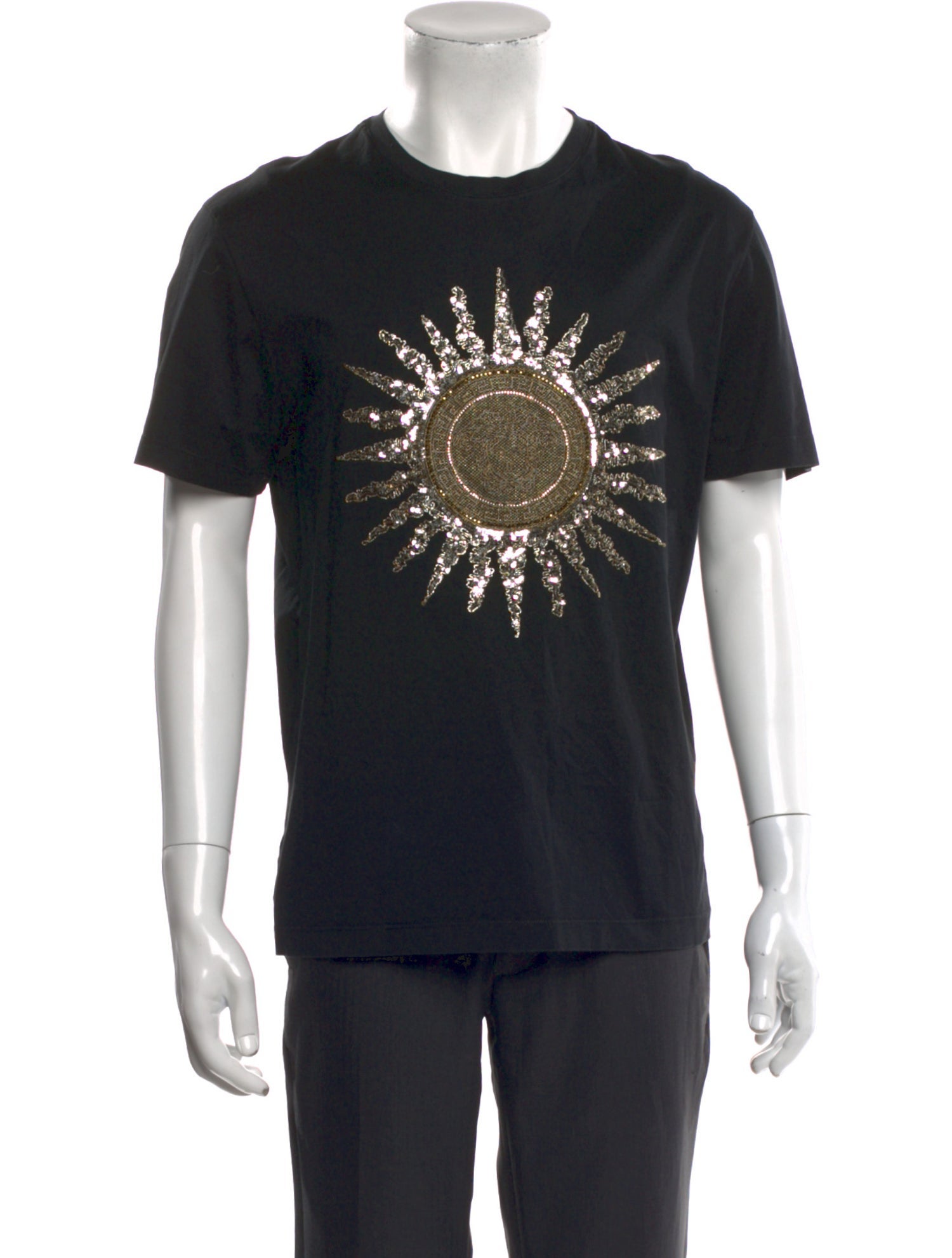 Versace Medusa Insignia Crew Neck T-Shirt