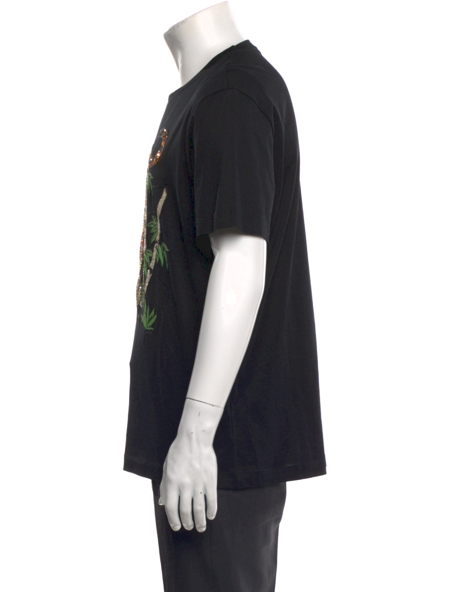 Versace Graphic Print Crew Neck T-Shirt