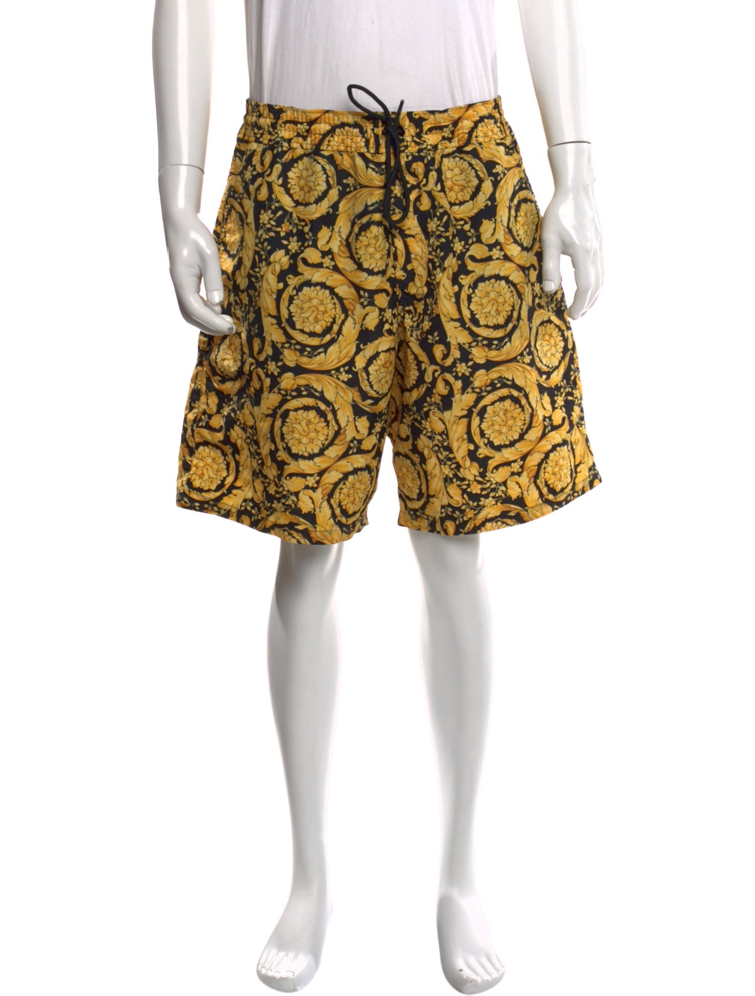 Versace Printed Swim Trunks