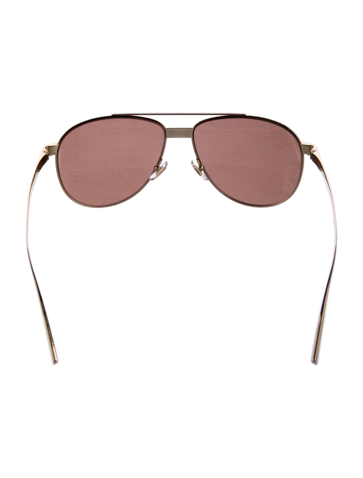 Versace Aviator Tinted Sunglasses