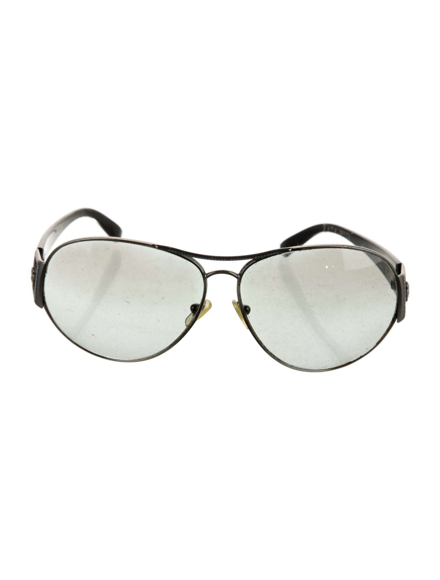 Versace Aviator Tinted Sunglasses