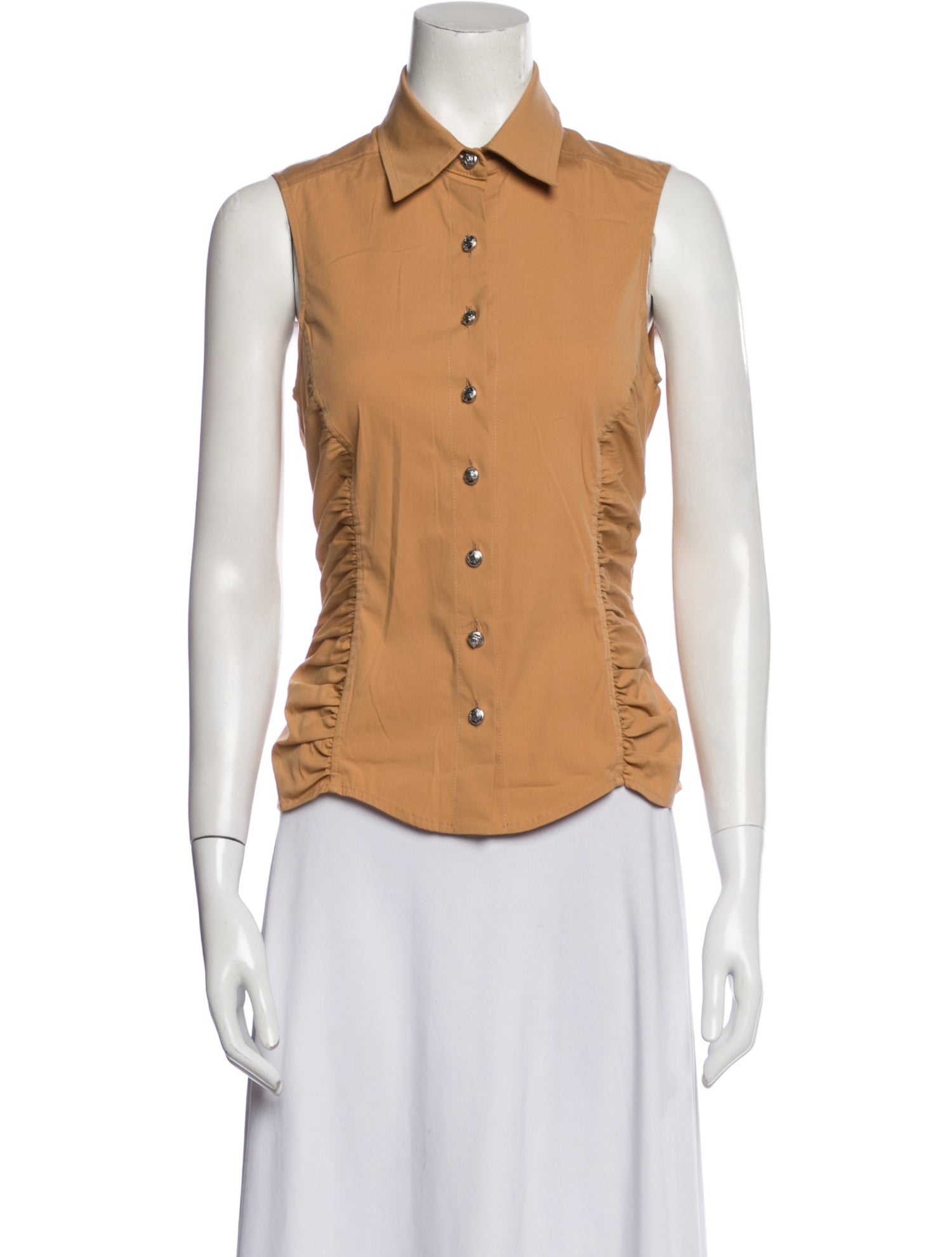 Versace Vintage 2000's Button-Up Top