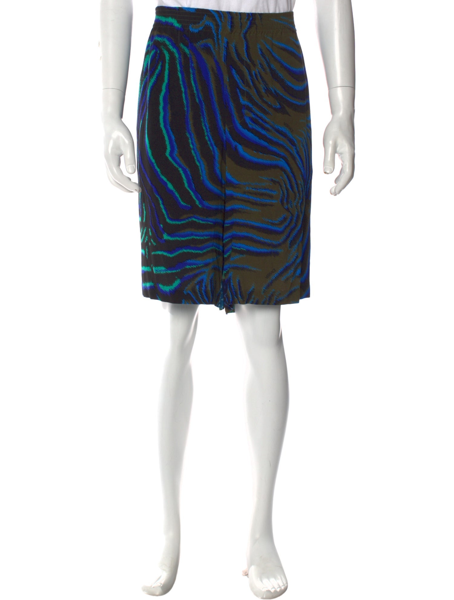 Versace Striped Jogger Shorts w/ Tags