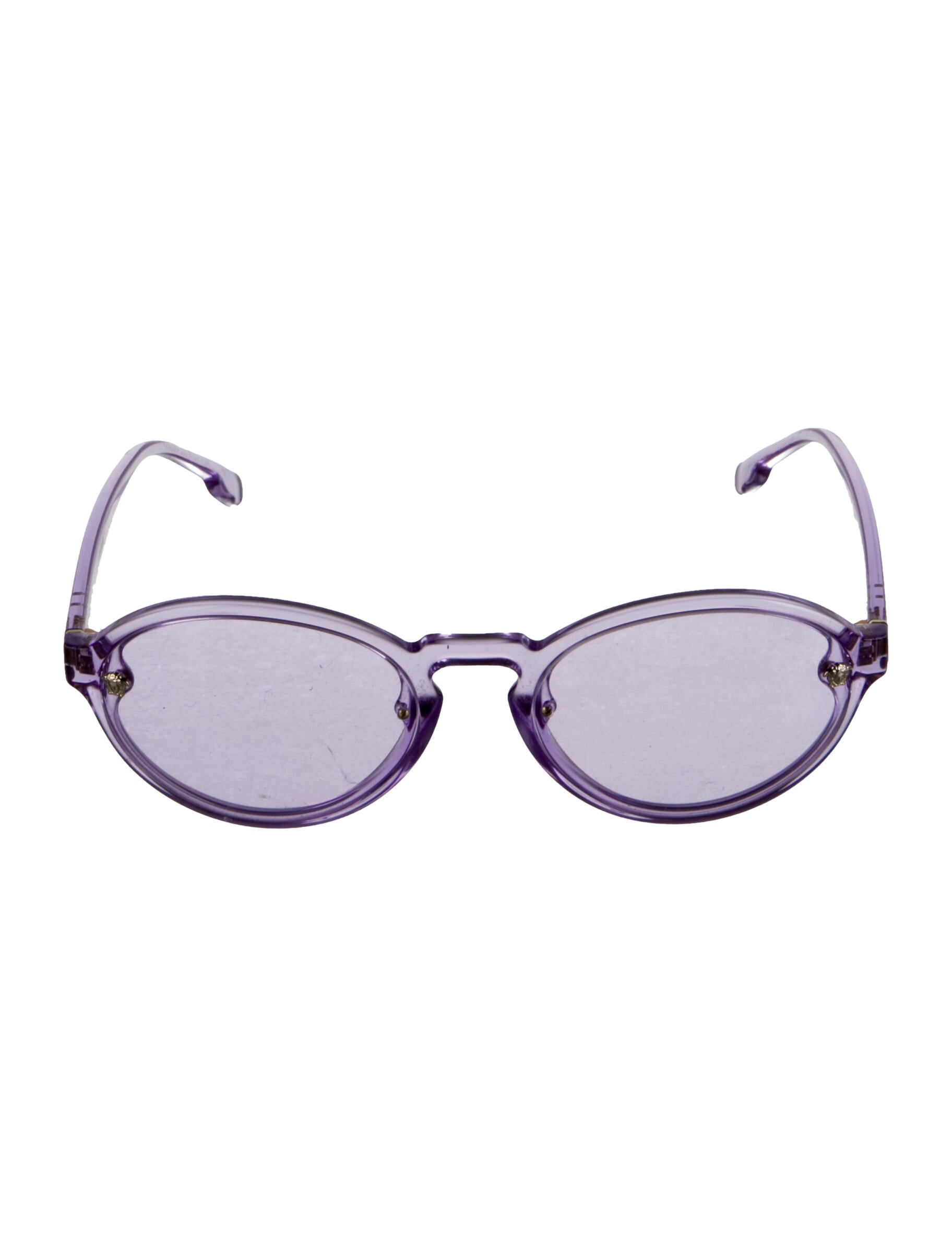 Versace Round Tinted Sunglasses