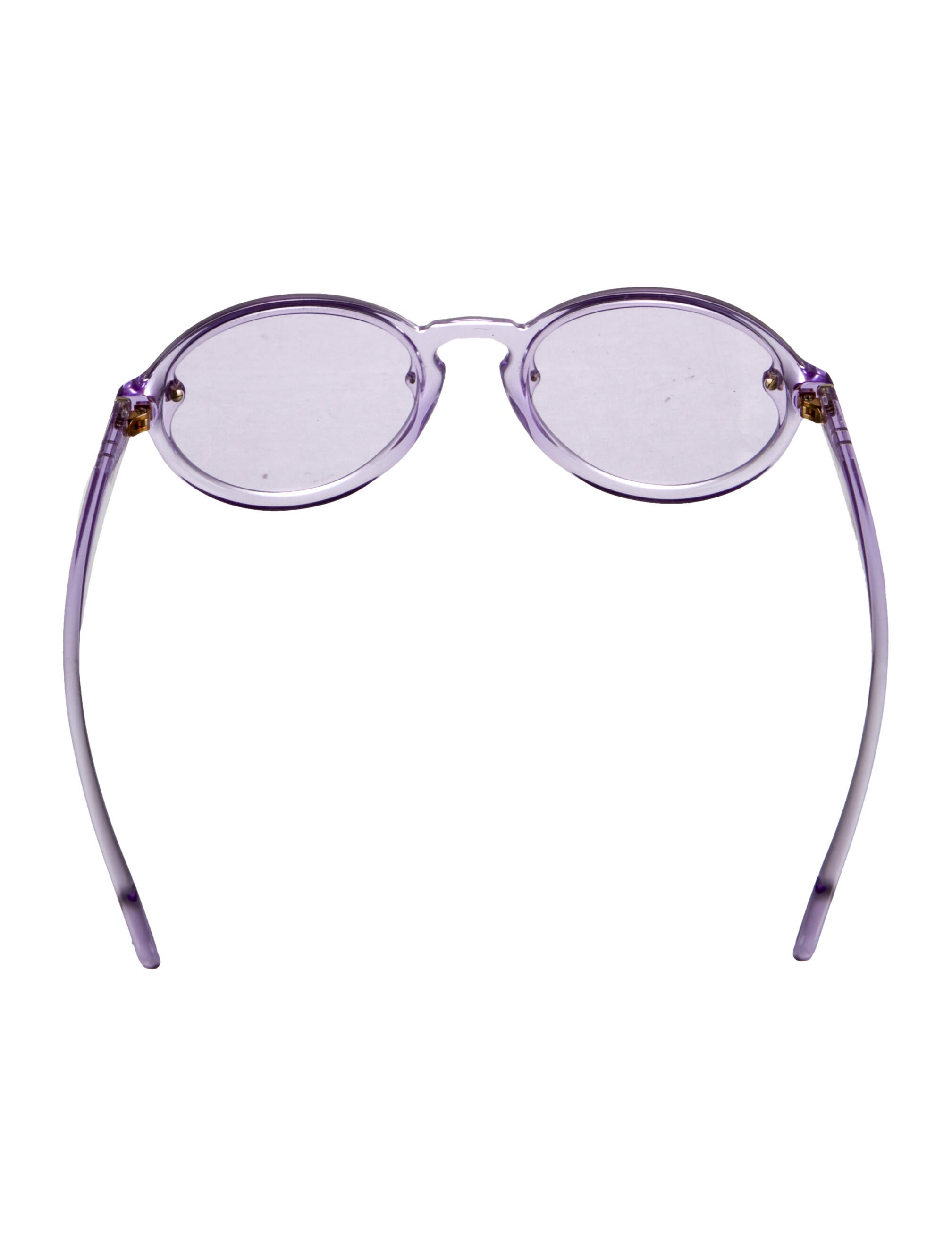 Versace Round Tinted Sunglasses