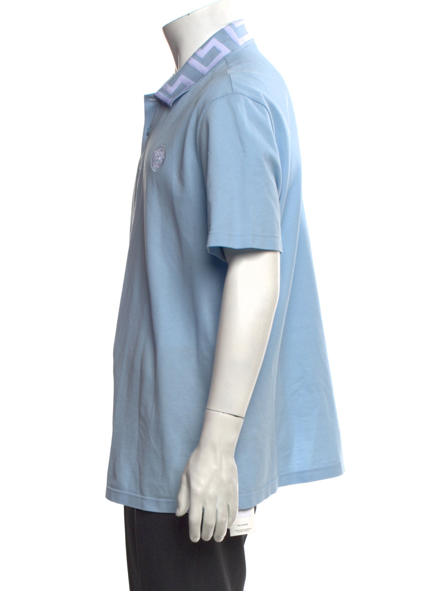 Versace Collar Short Sleeve Polo Shirt