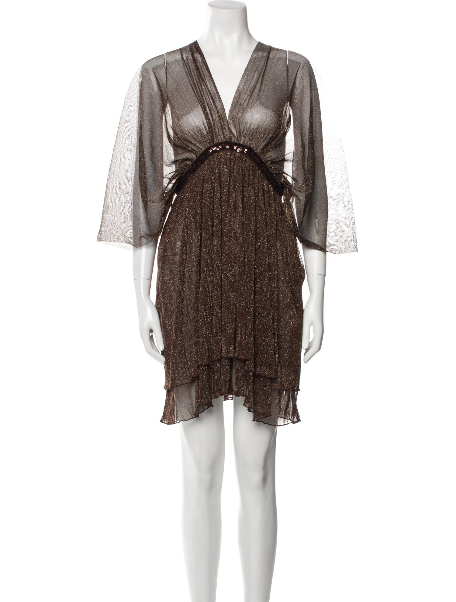 Versace Jeans Couture Printed Mini Dress