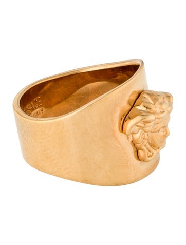 Versace Band Medusa Ring 7.25 | 17