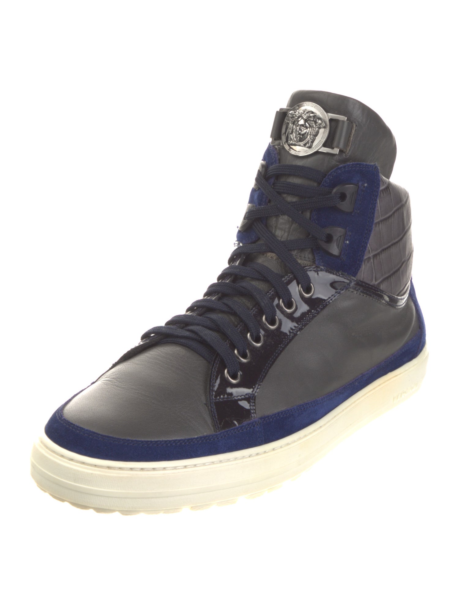 Versace Leather Sneakers