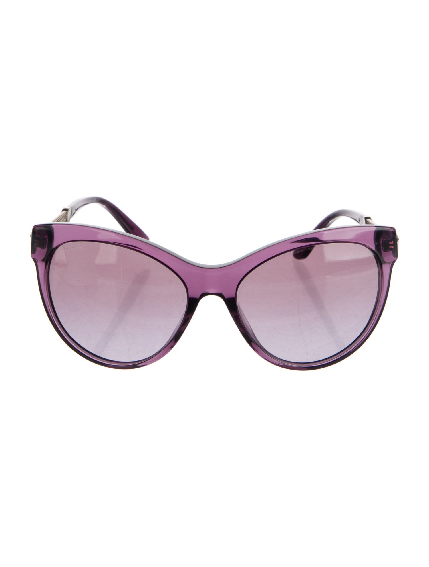Versace Oversize Gradient Sunglasses