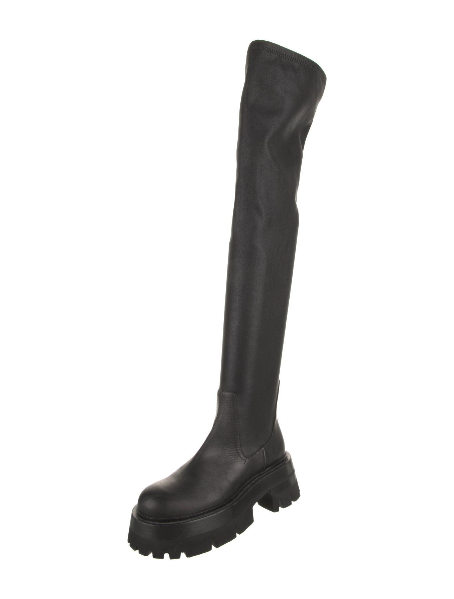Versace Leather Sock Boots