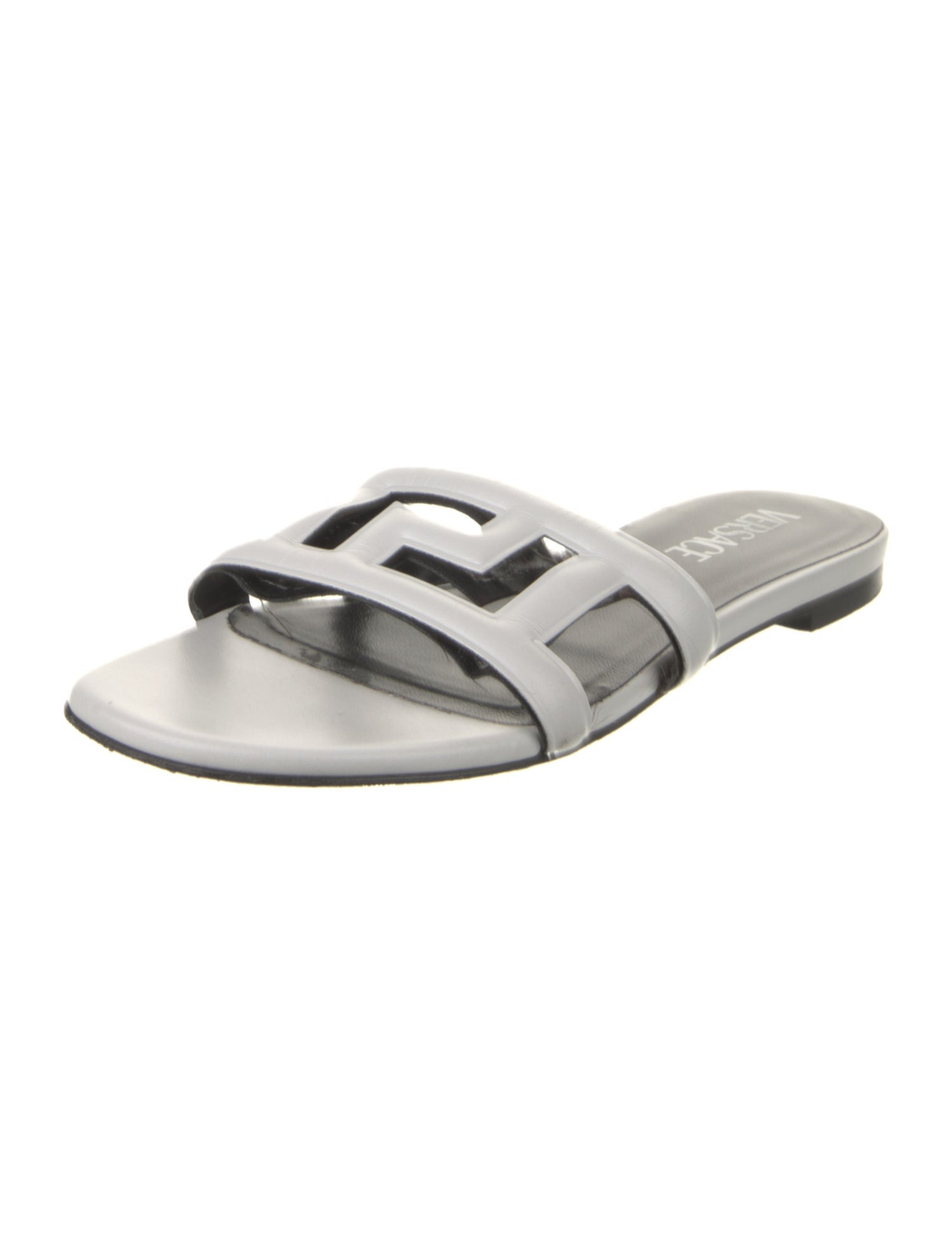 Versace Leather Slides