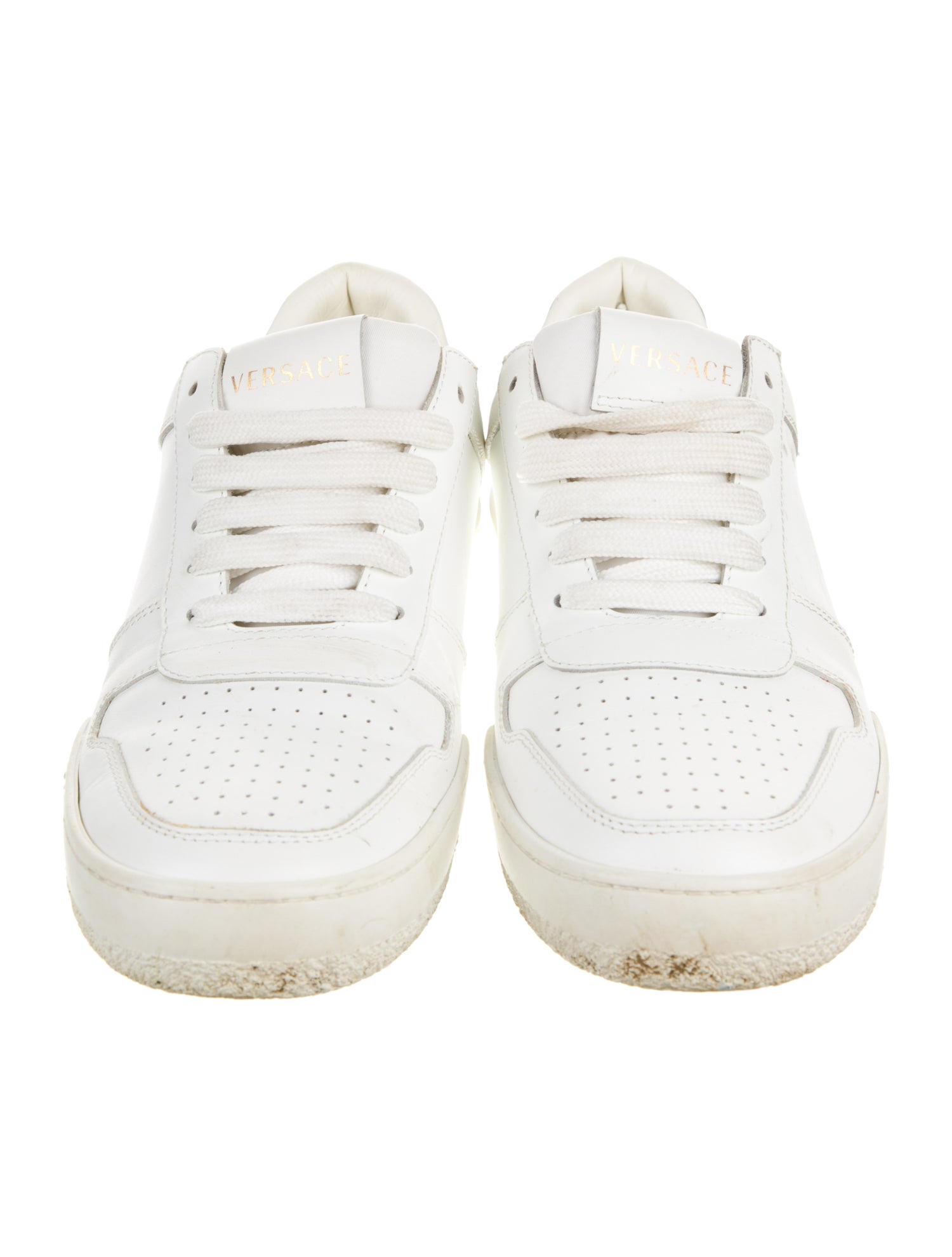 Versace Leather Sneakers