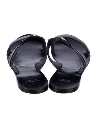 Versace Leather Slides