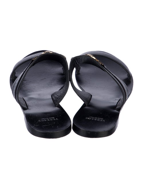 Versace Leather Slides