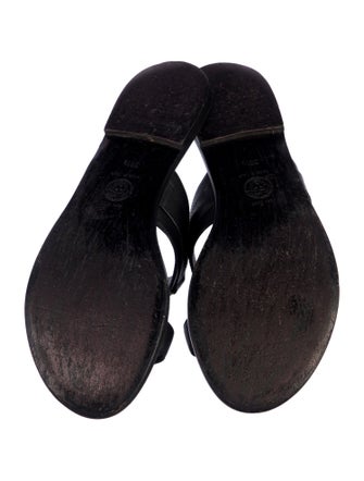 Versace Leather Slides