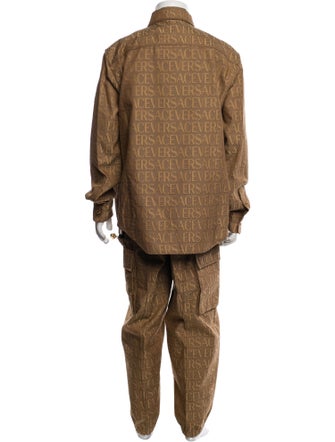 Versace Printed Two-Piece Blazer