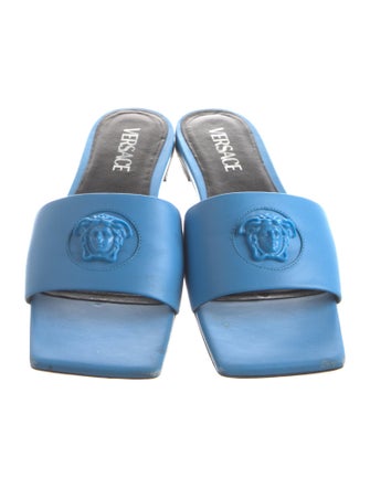 Versace Leather Slides