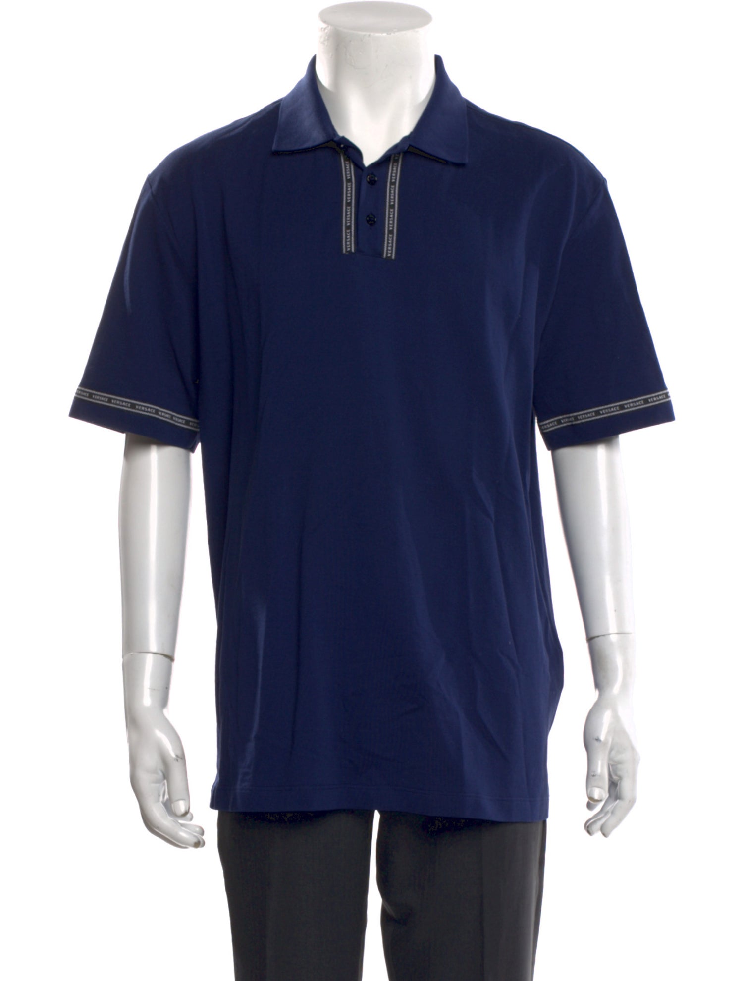 Versace Collar Short Sleeve Polo Shirt w/ Tags