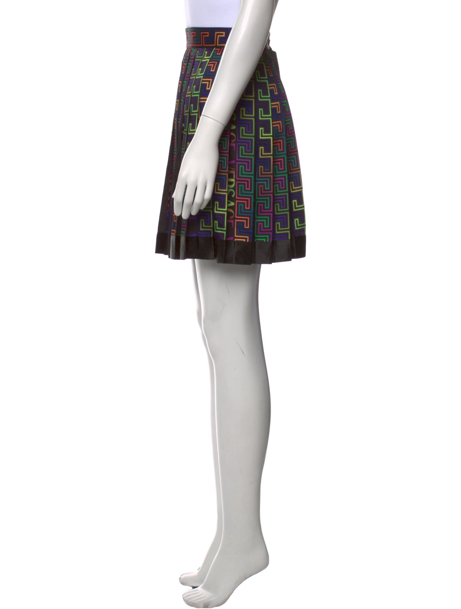 Versace Printed Mini Skirt