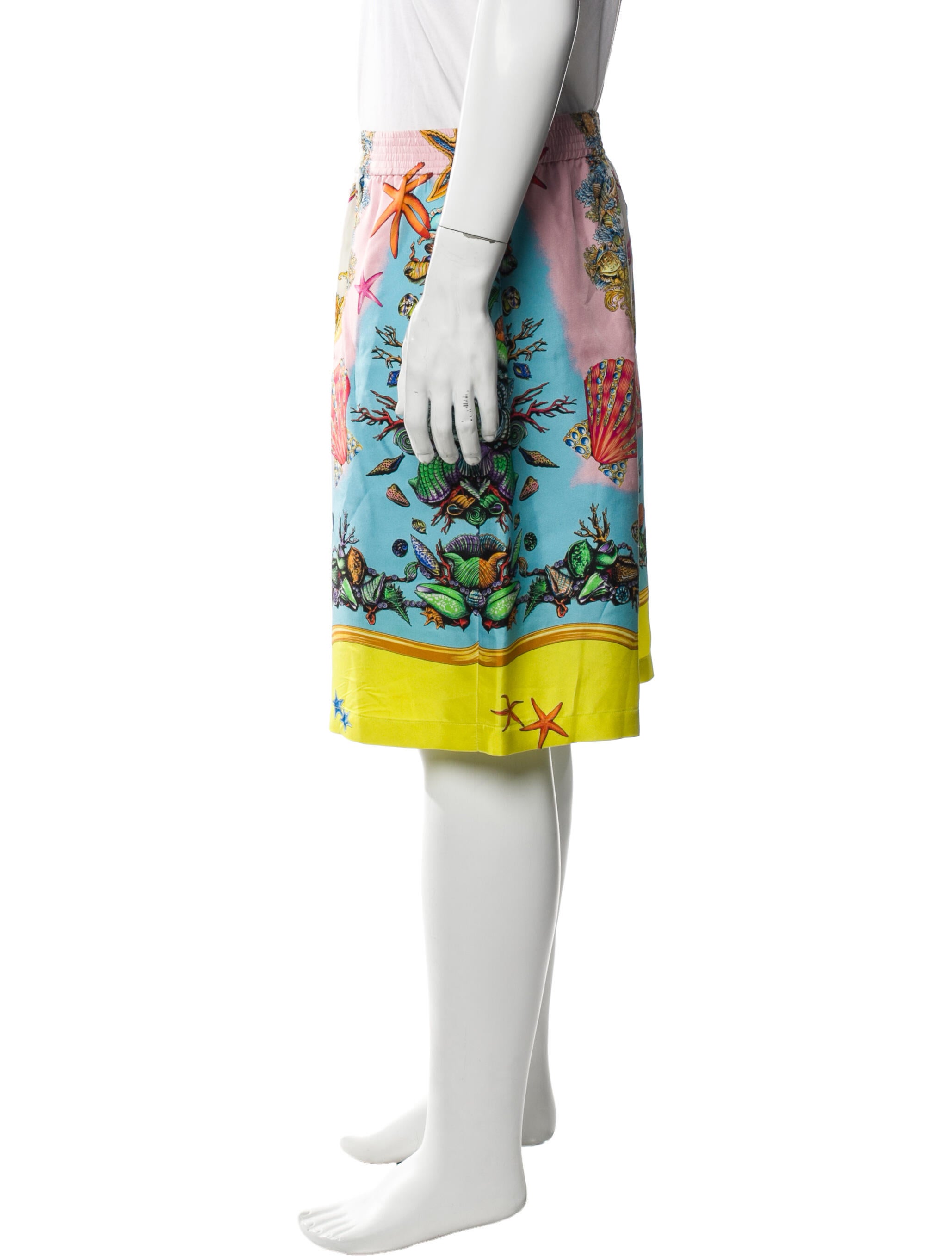 Versace Printed Jogger Shorts