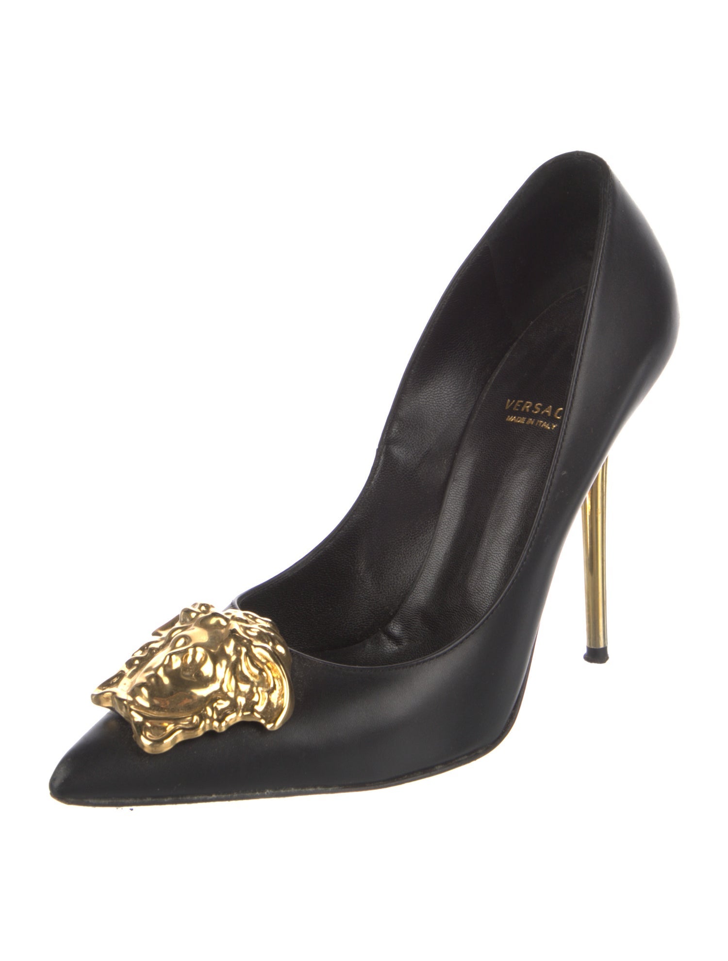 Versace Leather Pumps