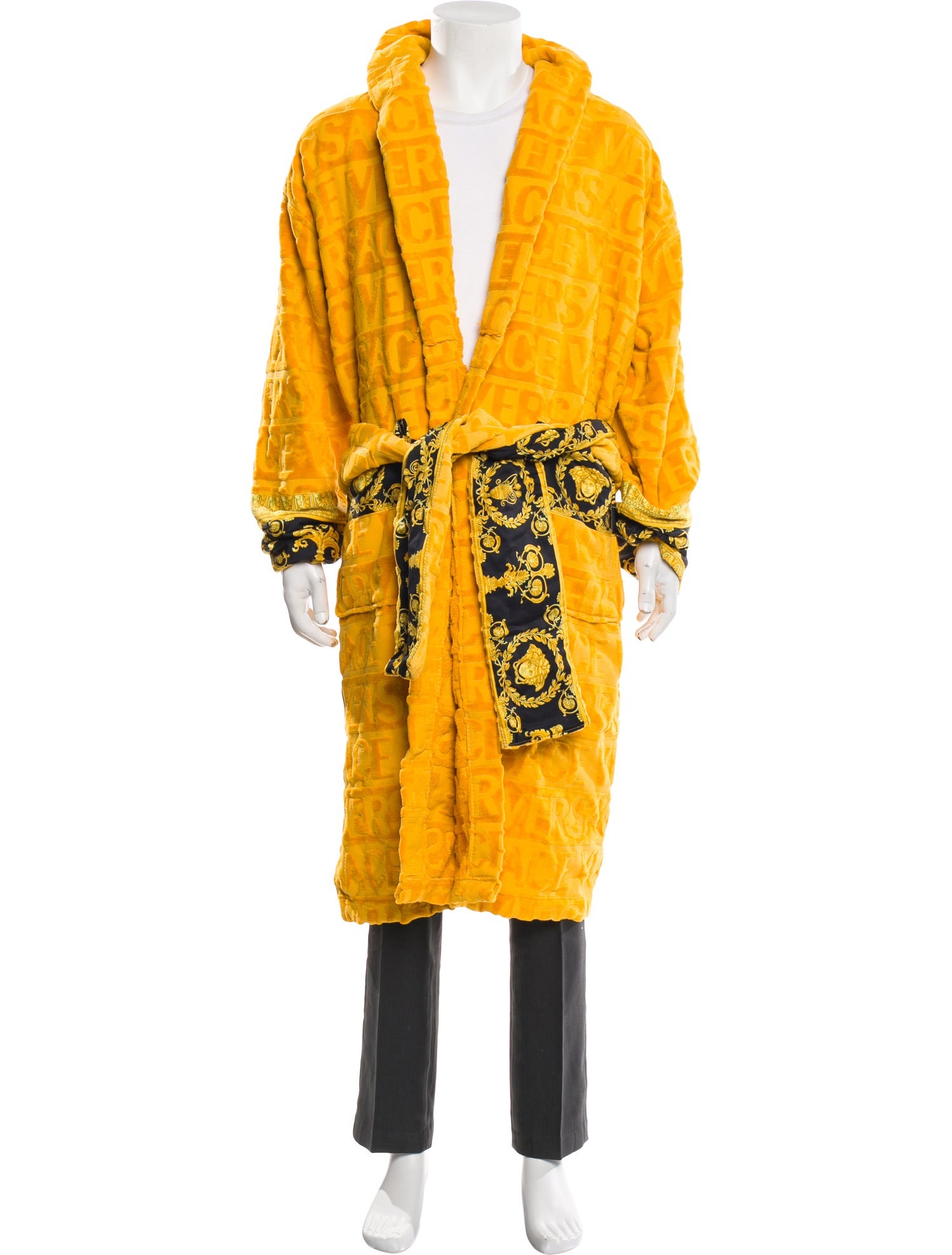 Versace Printed Robe
