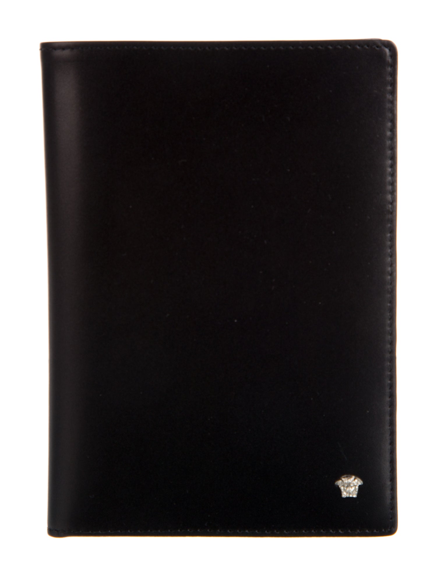 Versace Medusa Insignia Leather Bifold Wallet