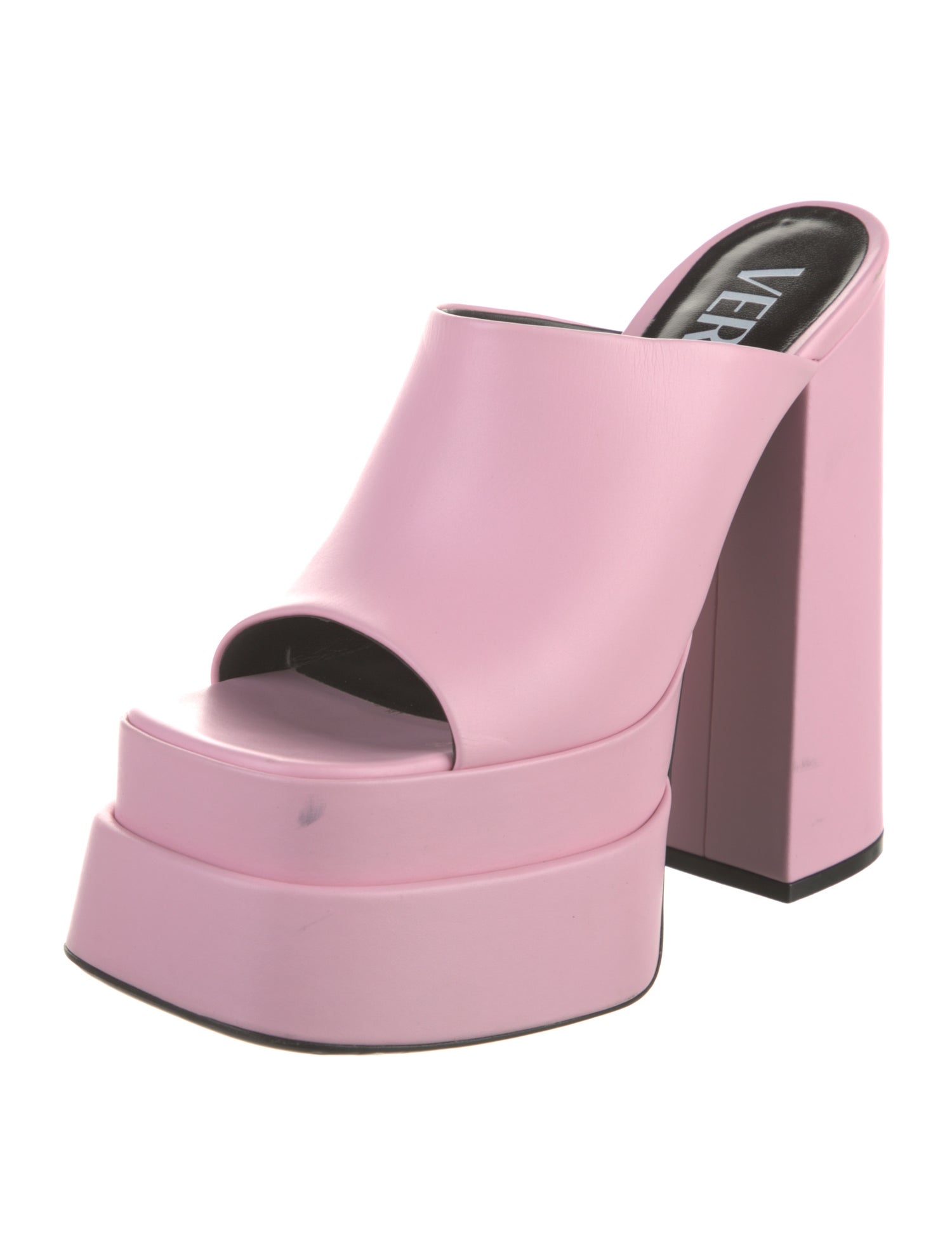 Versace Leather Slides