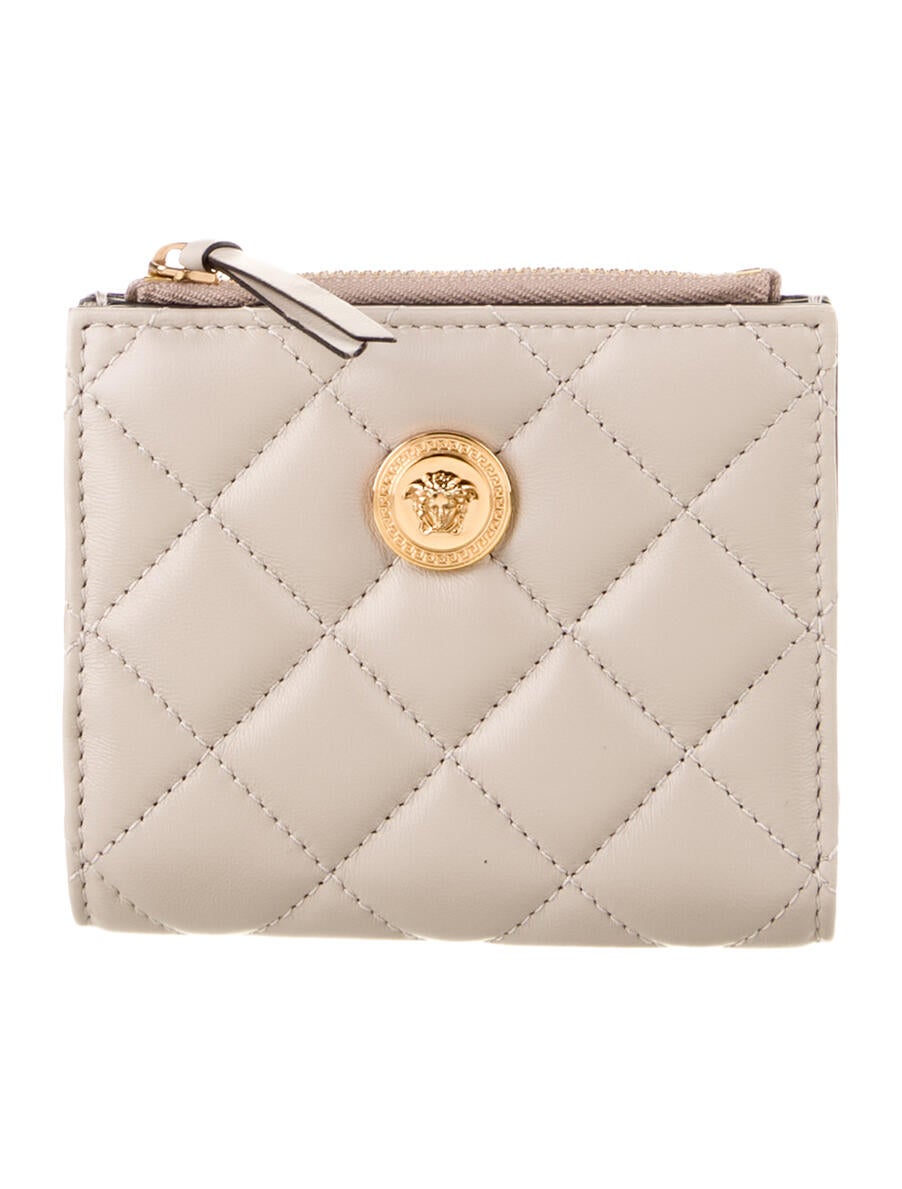 Versace Leather Printed Wallet