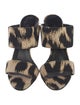 Versace Animal Print Slides