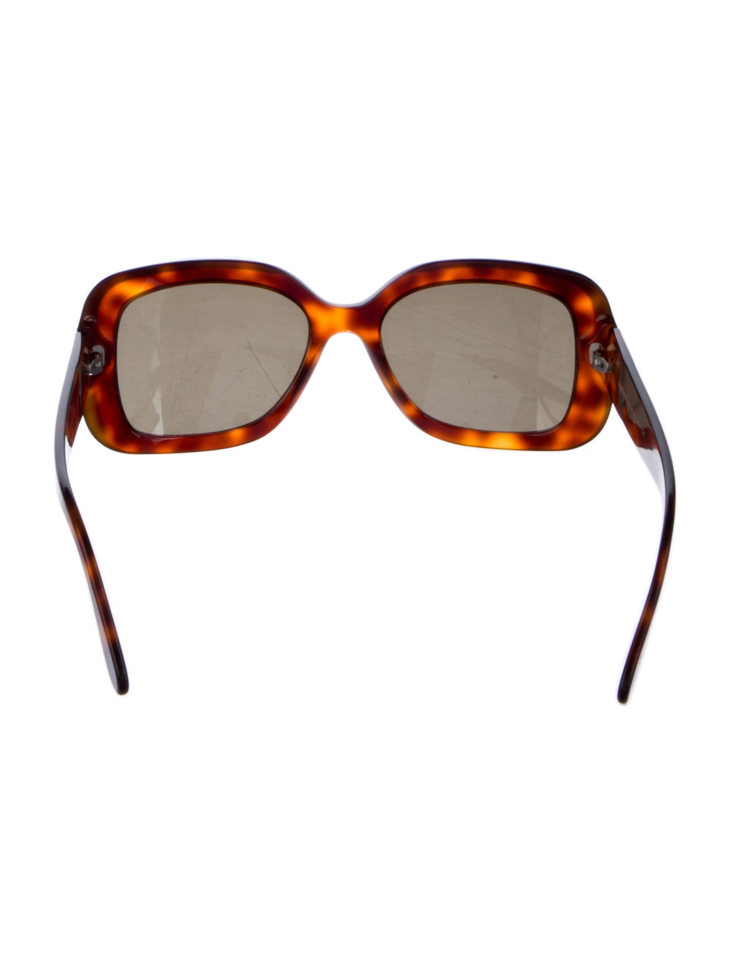 Versace Square Tinted Sunglasses